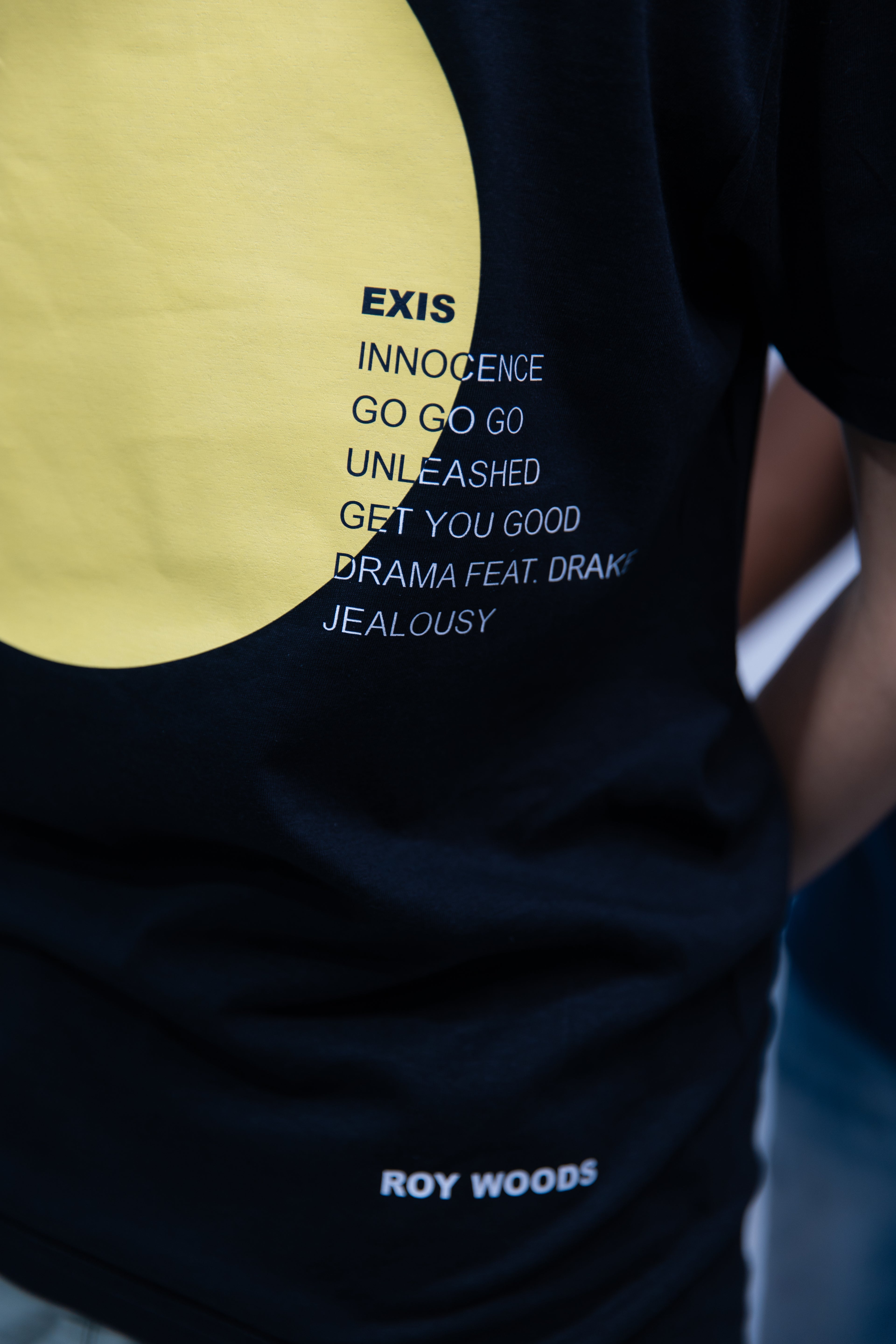 Roy Woods – Exis 10 Year Anniversary T-Shirt (Black)