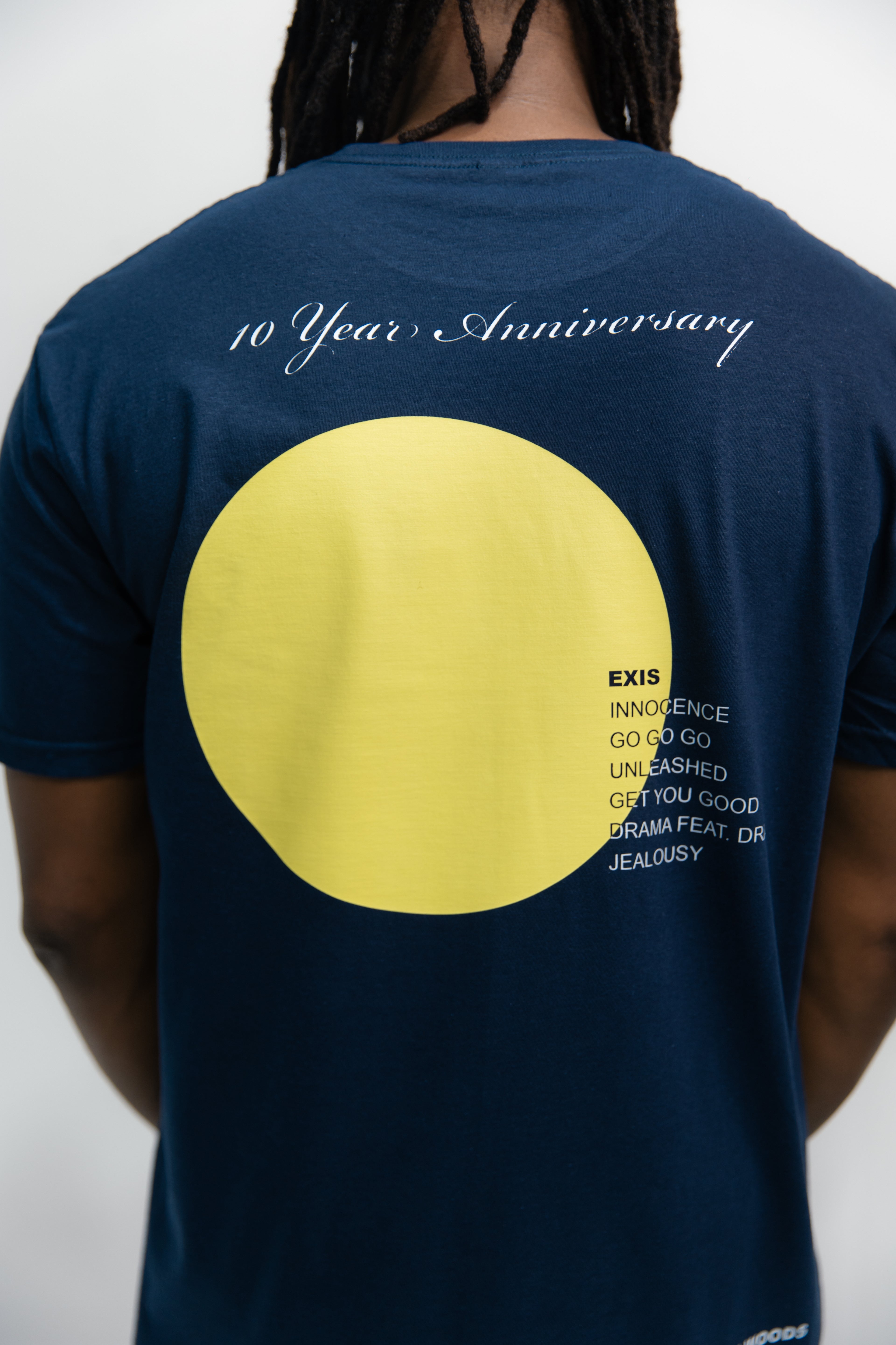 Roy Woods – Exis 10 Year Anniversary T-Shirt (Navy)